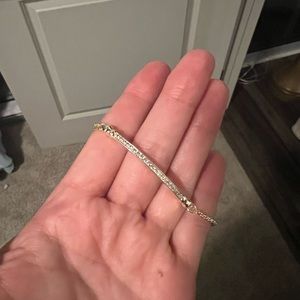 It Adjustable chain bracelet - gold